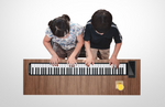 PIANOLITE™ PORTABLE ELECTRONIC PIANO WITH SPEAKER