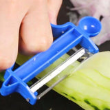 COMBO OF 3-IN1 VEG PEELER & CLEVER CUTTER!