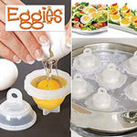 Eggie - Egg Poachers Without Egg Shells (Pack of 6)