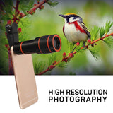 Universal 8x Optical Zoom Telescope Lens for Smartphones