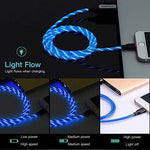 Flowing Light Smart USB Cable - iPhone/Android