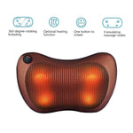 CAR AND HOME INFRARED SELF ROTATING-ROLLING HEAD-SHOULDER-NECK MASSAGER