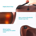 CAR AND HOME INFRARED SELF ROTATING-ROLLING HEAD-SHOULDER-NECK MASSAGER