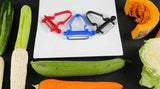 COMBO OF 3-IN1 VEG PEELER & CLEVER CUTTER!