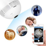 Camlight Bulb Fisheye Surveillance Camera