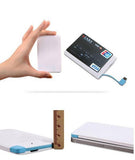 World's Slimmest Credit Card Shape Power Bank - स्लिम क्रेडिट कार्ड के आकार का पावर बैंक