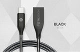 Premium Zinc Alloy Type C Unbreakable Cable - -