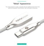 Premium Zinc Alloy Type C Unbreakable Cable - -