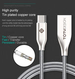 Premium Zinc Alloy Type C Unbreakable Cable - -
