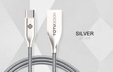 Premium Zinc Alloy Type C Unbreakable Cable - -