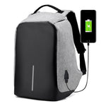 Usb Charger Anti Theft Waterproof Smart Bag - -